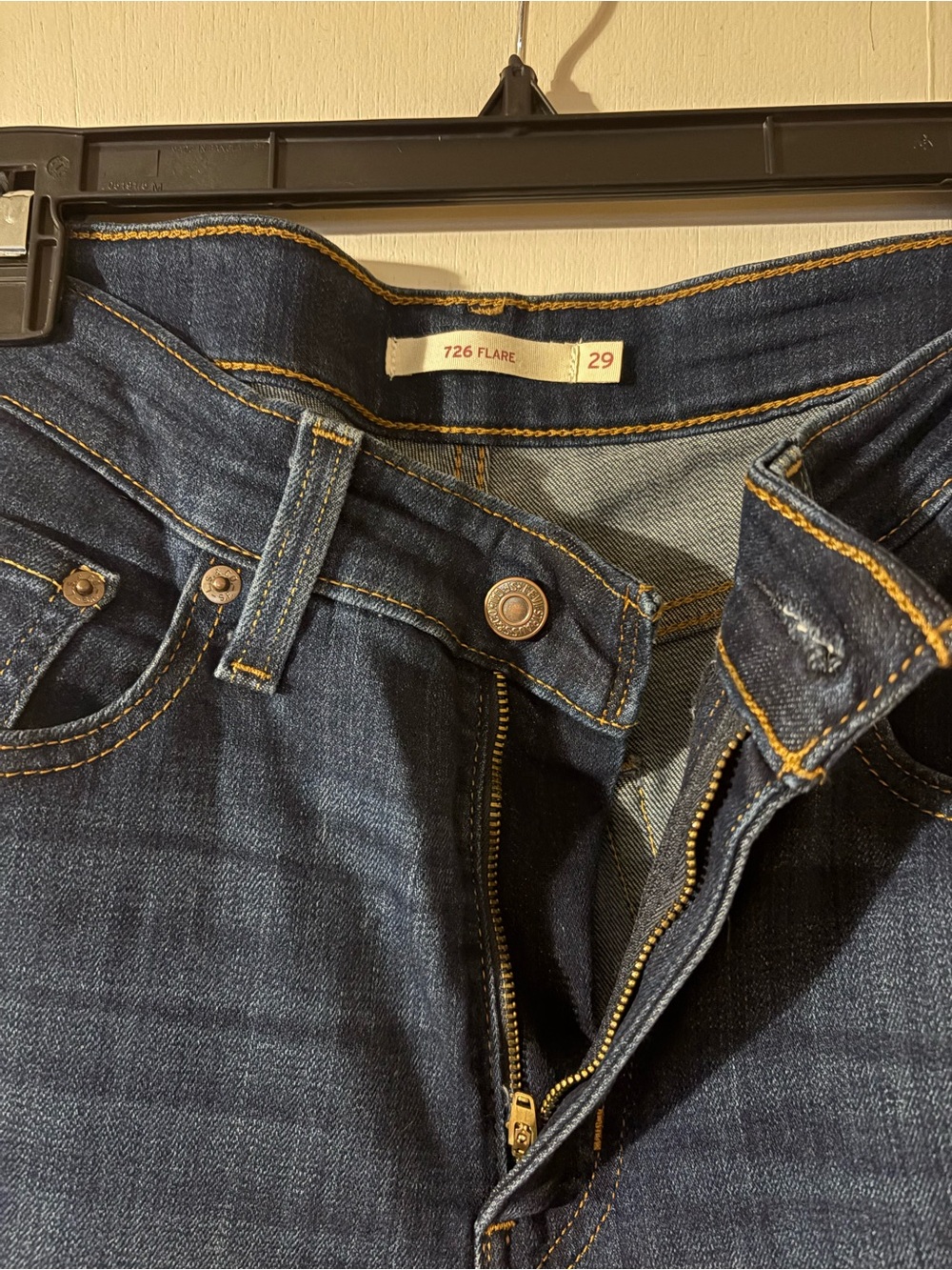 Levi's Dark Blue Bootcut Jeans